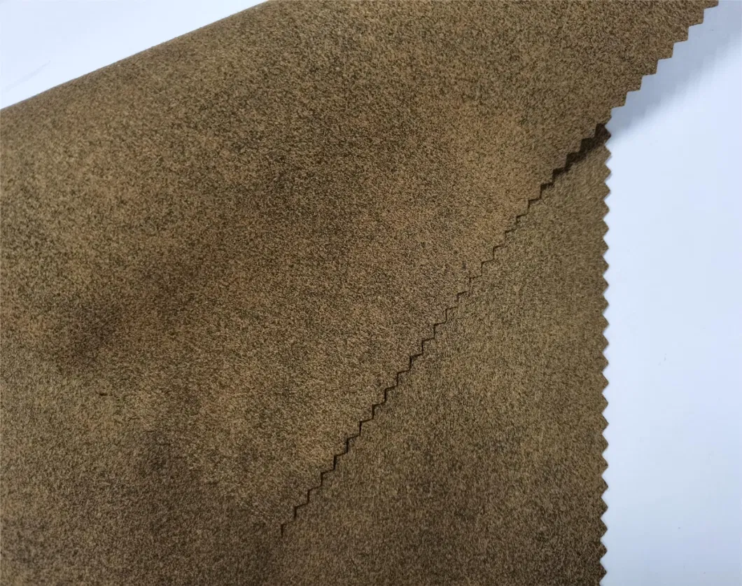 Microfiber Suede Fibers Huafon Textile Conductive Suede for Gloves, E-Suede, Dark Color