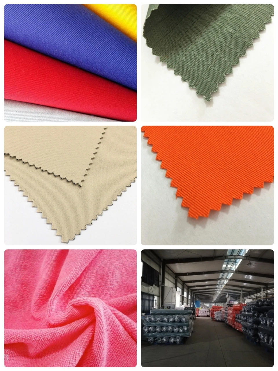 100% Cotton Interlock Fabric with Flame Retardant / Waterproof / Anti-Static Used in Hoody / T-Shirt / Uniform